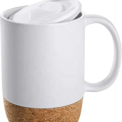 Matte Color Mugs with Lid and Handle - Image 3