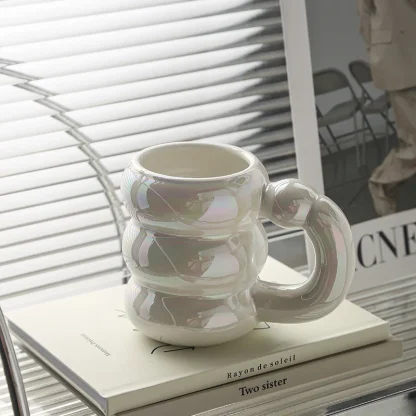 Cute Glossy Bubble Shaped Mugs - Image 15