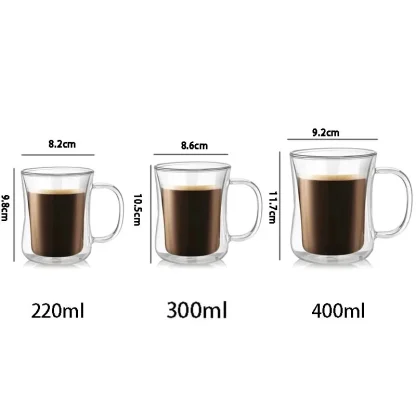 Transparent Double Wall Modern Mug - Image 3