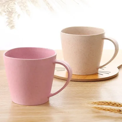 Lightweight Simple Plain Color Cups - Image 2