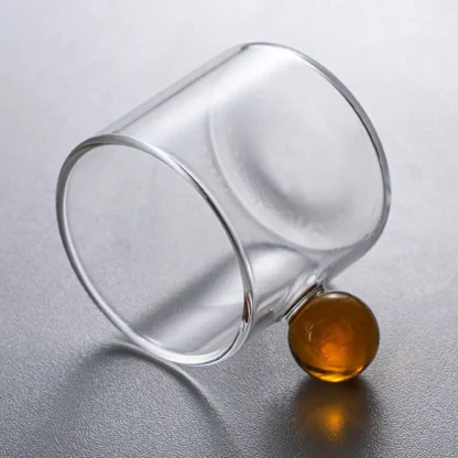 Transparent Cup with Round Handle - Image 5