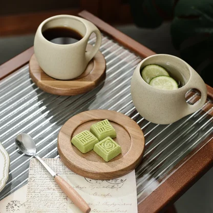 Decorative Aesthetic Mugs with Handle - Image 4