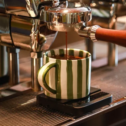 Playful Mugs with Stripe Pattern - Image 3