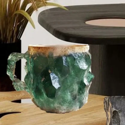 Luxury Crystal-like Mug with Colorful Design - Image 11